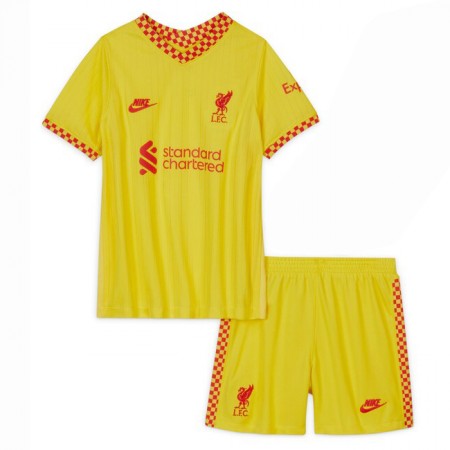 Billiga Fotbollströjor Liverpool Barn Tredje tröja 2021/22 Kortärmad